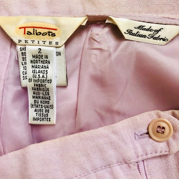 Talbots Linen Pant - Picture 6 of 9